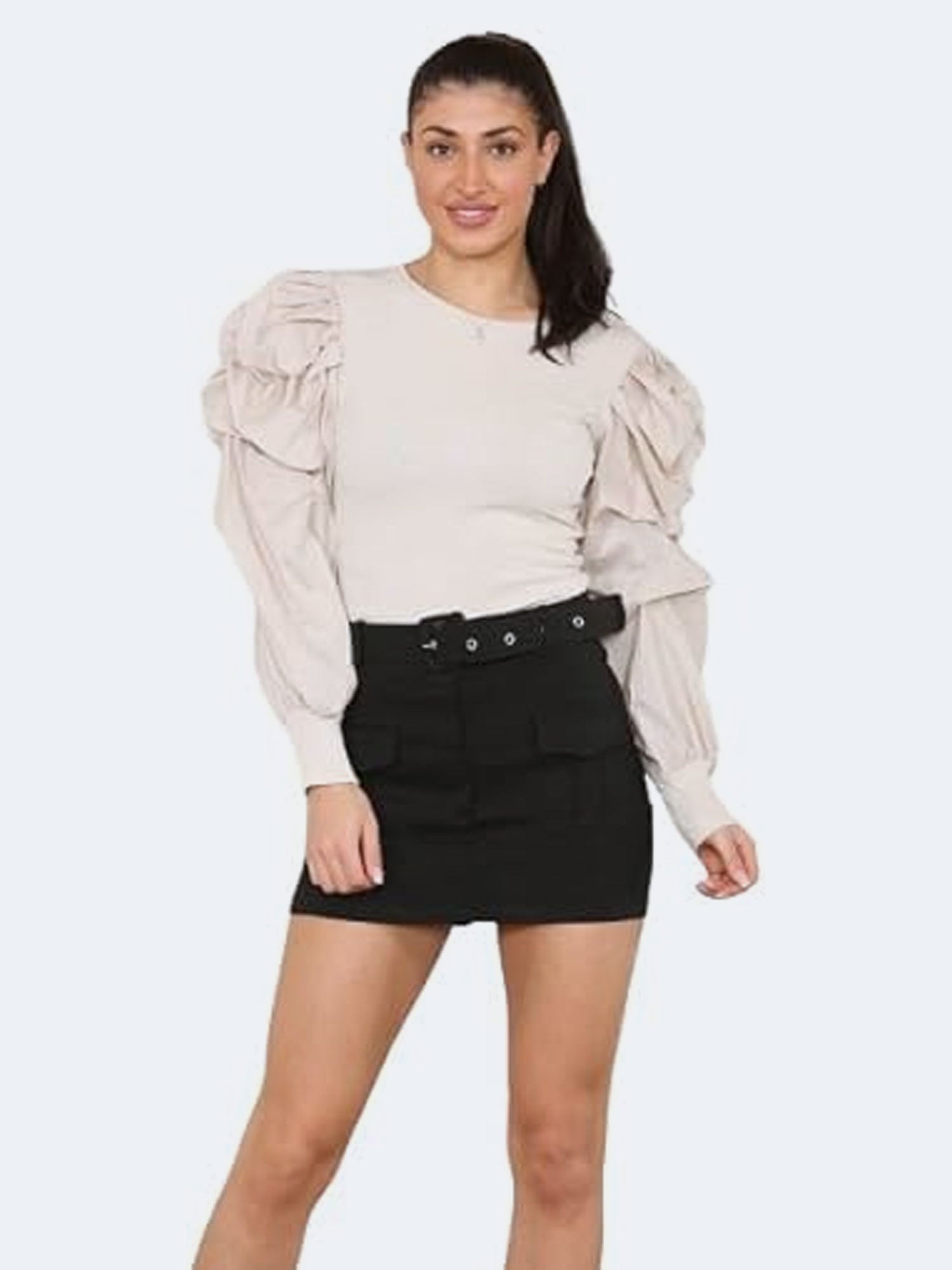 Women's Cargo Pocket Mini Skirt