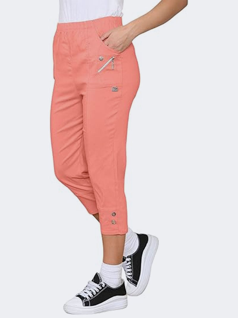 Women's Cherry Berry Capri Trousers Pant