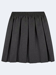 Girls Back To School Uniform Box Pleated Skirt